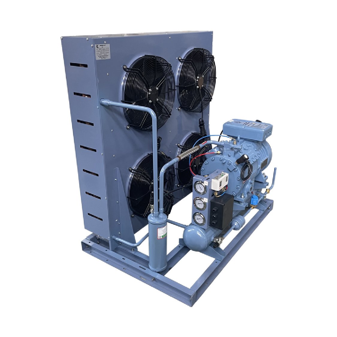 RUIXUE Customized Temperature Industrial Open Type Air Coolder Refrigeration Condensing Units