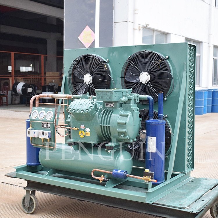 Refrigeration Cooling Unit for Cold Room Industrial Air Conditioner Cooler Semi Hermetic Compressor Condensing Unit