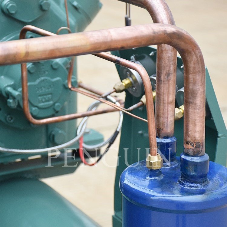 Refrigeration Cooling Unit for Cold Room Industrial Air Conditioner Cooler Semi Hermetic Compressor Condensing Unit