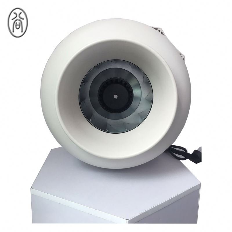 12Inch IP67 Waterproof Centrifugal Turbine Oil Fume Duct Silent Toilet Waterproof Duct Fan