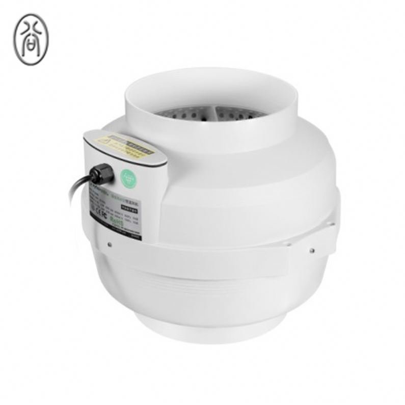 12Inch IP67 Waterproof Centrifugal Turbine Oil Fume Duct Silent Toilet Waterproof Duct Fan