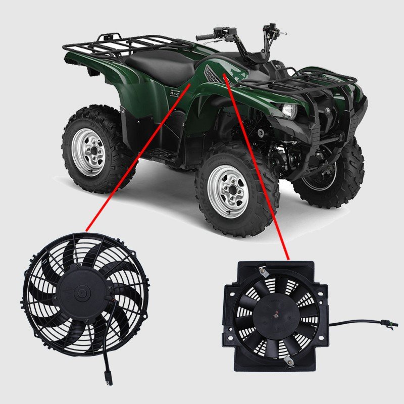 BBL504 Dia 305mm Axial Fan 24V Radiator Cooling Fan with 4500rpm