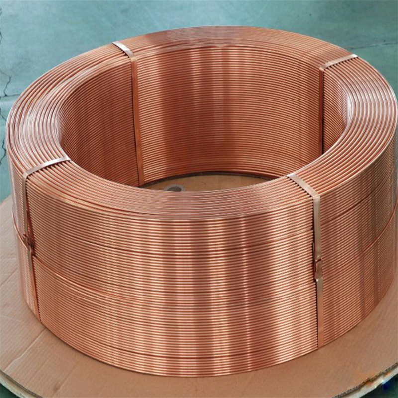 Customizable 15mm 3/8\" Insulated Pancake Coil Copper Pipe C11000 Brass Grade for Air Conditioner Condensers