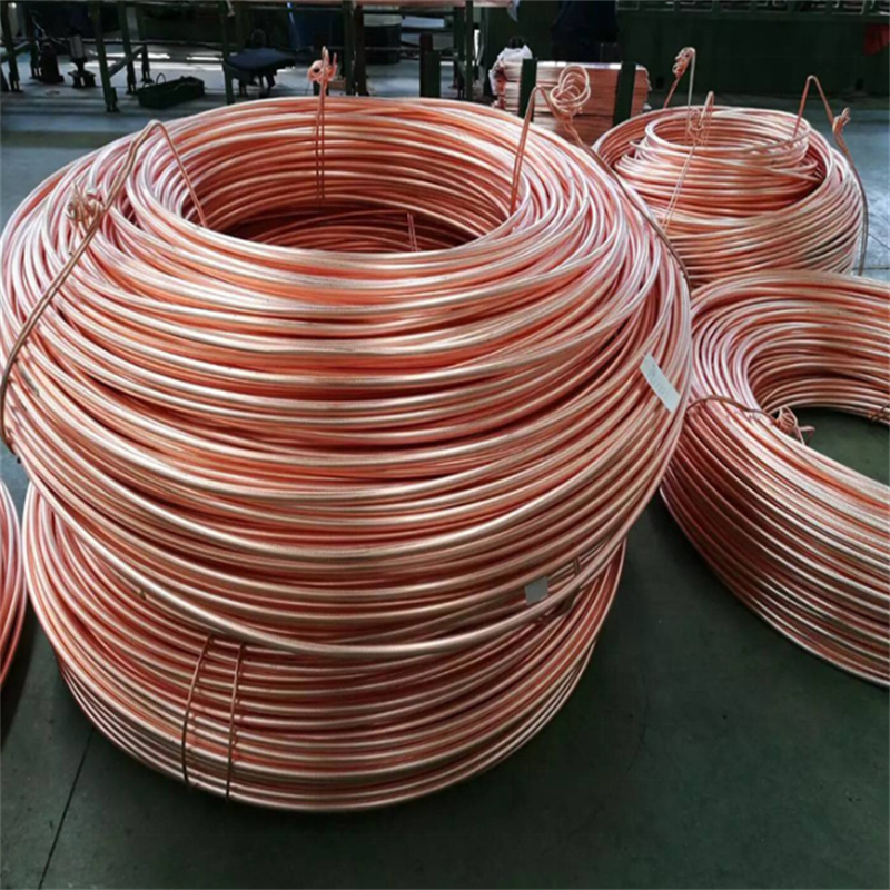Customizable 15mm 3/8\" Insulated Pancake Coil Copper Pipe C11000 Brass Grade for Air Conditioner Condensers