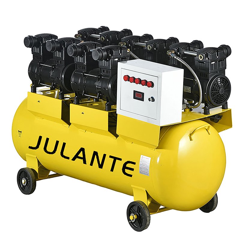 Oilless 8KW 320L 220V Single Phase Portable Industrial Compressors Machine Air Compressor