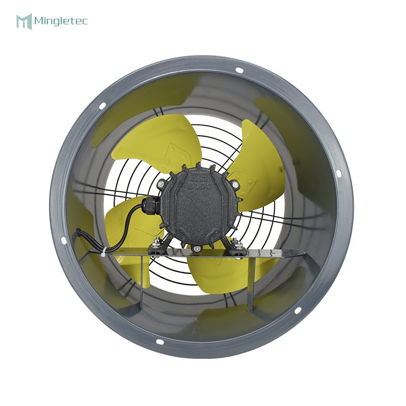 High Speed Metal Blade Industrial Axial Touch Screen Control Kitchen Factory Warehouse Use Heavy Duty Air Blower Fan