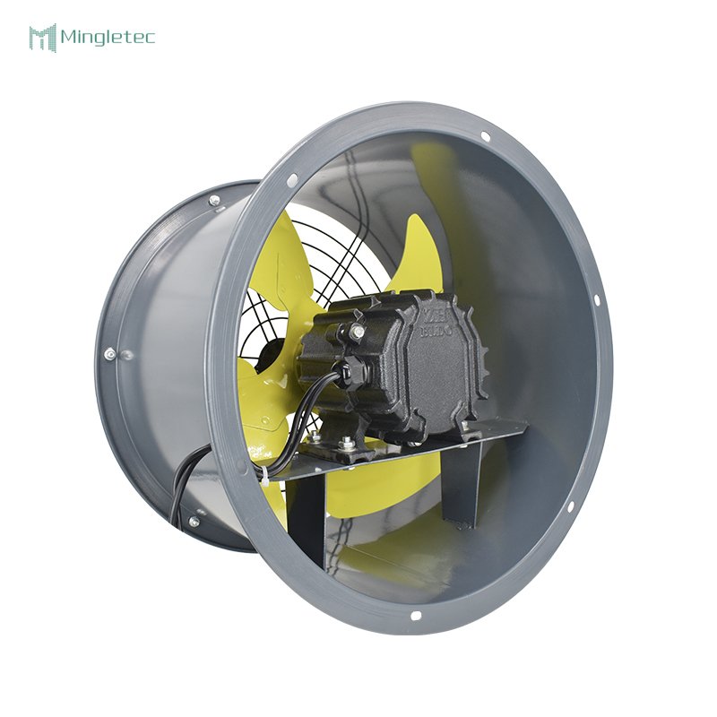 High Speed Metal Blade Industrial Axial Touch Screen Control Kitchen Factory Warehouse Use Heavy Duty Air Blower Fan
