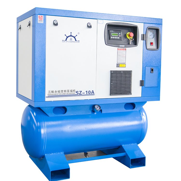 380V/220V/415V Air Compressor with Dryer Screw Compressor 4-in-1rotary Electric Permanent Magnet Screw air Compressor