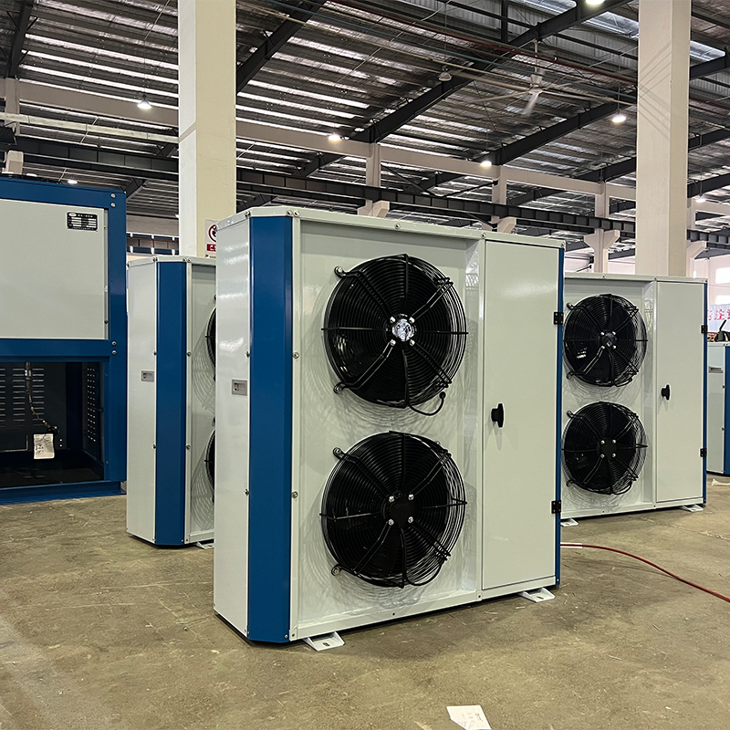 AOXIN Outdoor Box Type Compressor Condensing Unit for Food Showcase Cold Room Storage Refrigerator Accessories