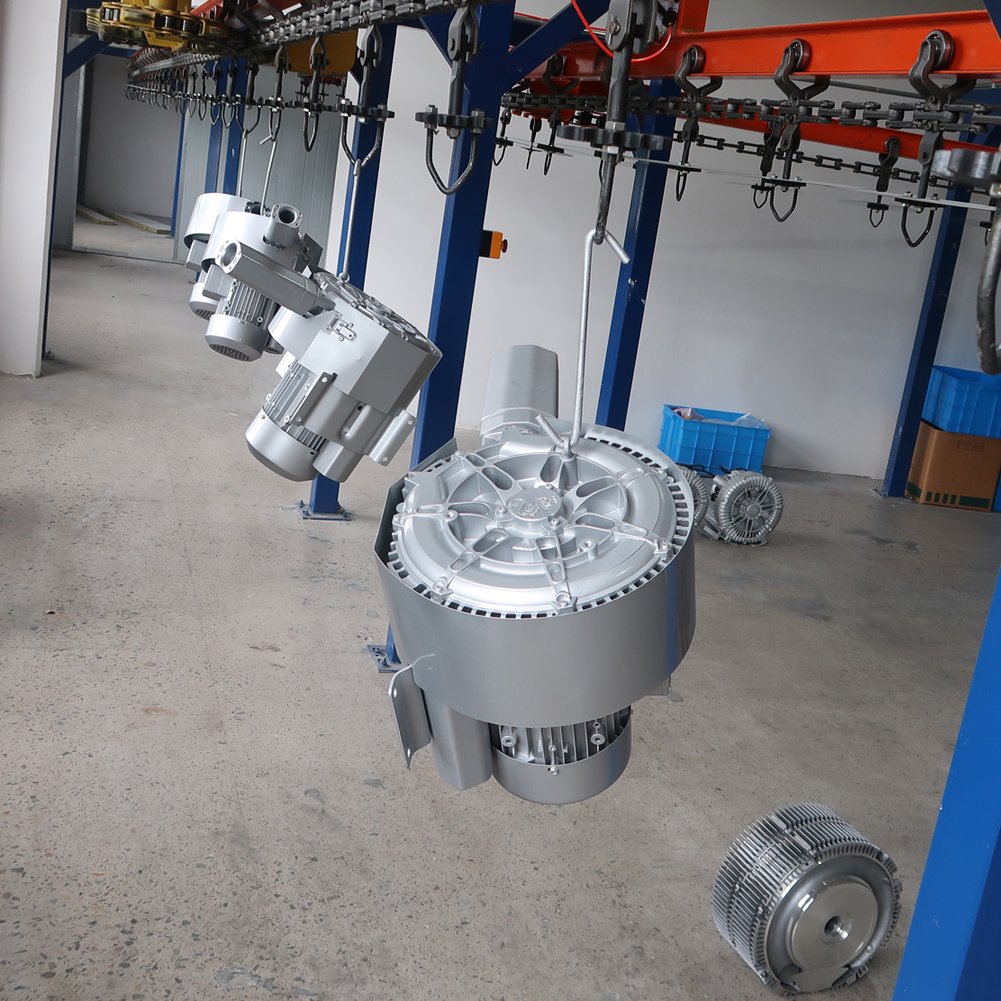 High Quality Motor Aquaculture Ring Blower Double Stage Regenerative Air Blower for Fish Farming