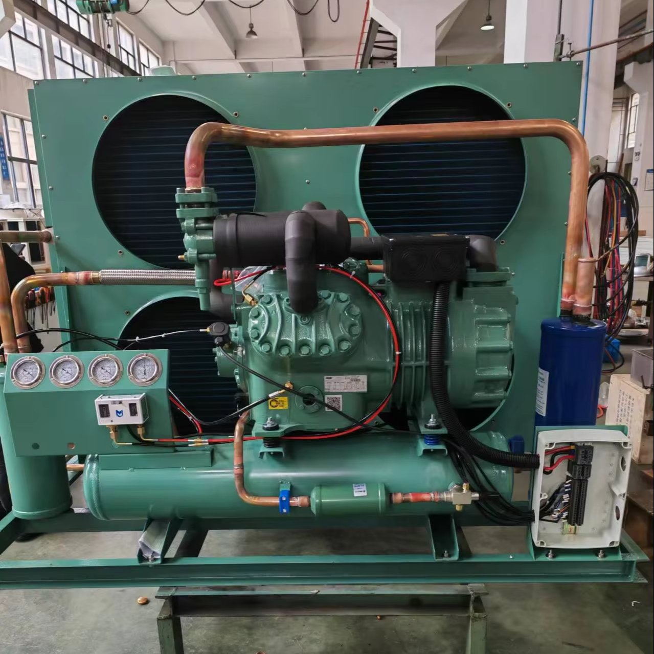 Customized Freezer Room Refrigeration Unit Semi-hermetic Cold Room Condensing Unit Cold Storage Equipments