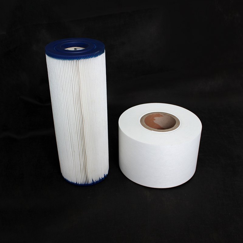0.3 Micron 0.5mm Thickness Hepa Filter Paper Roll Nonwoven Fiber Filter Fabric Material Rolls
