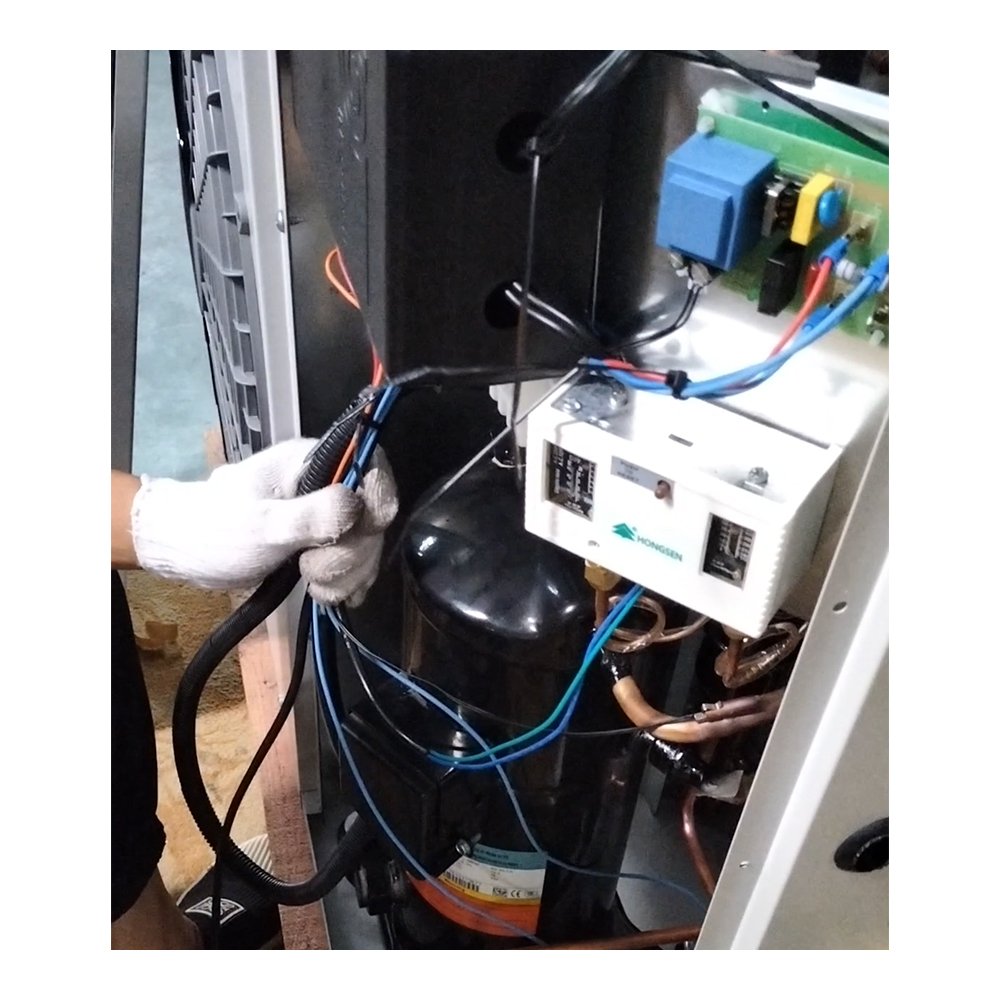 Monoblock Air-cooled Refrigeration Unit and Evaporator All in One for Walking in Storage Room