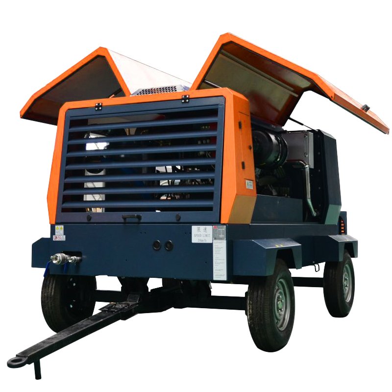 Cummins Engine Diesel Compressor Mining 24bar 295kw 400HP Mine Compressor Screw Air Compressor Diesel Compresor for Drilling Rig