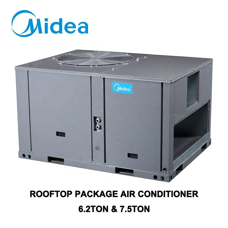 Midea 20 Ton Multi-protection Design Energy Saving Rooftop Packaged Air Conditioning Air Handling Unit