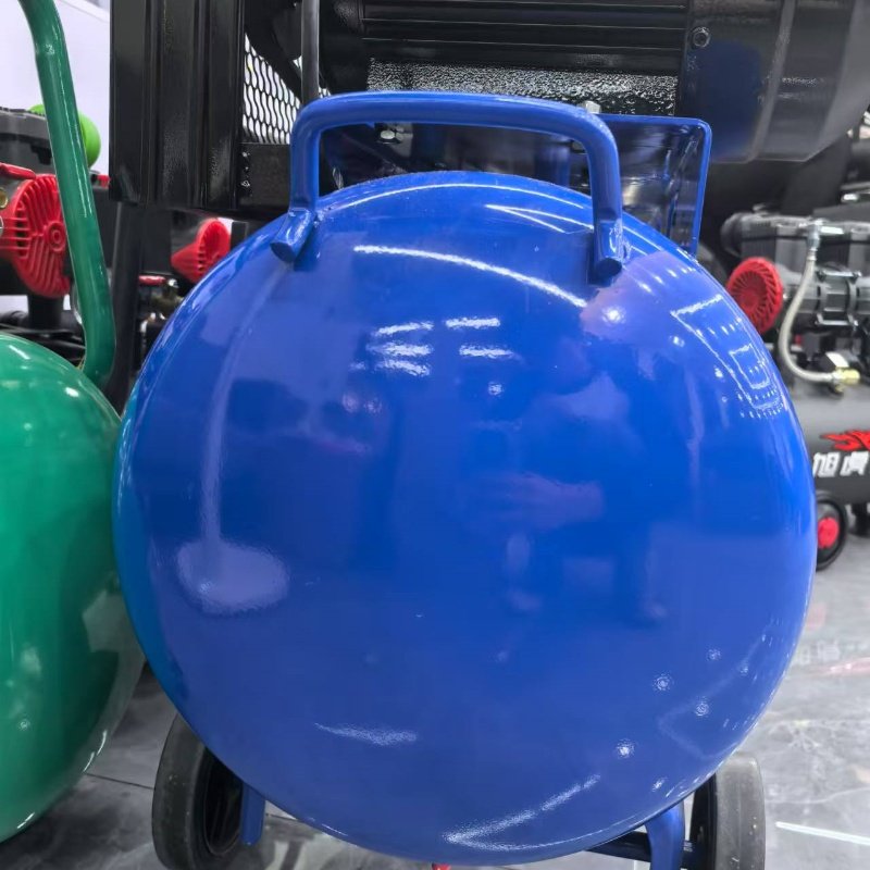 Portable 3HP 2.2KW Industrial Belt Drive Air Compressor 960RPM Speed with 250L/min 8bar Painting-Gas Powered Core Tank Component