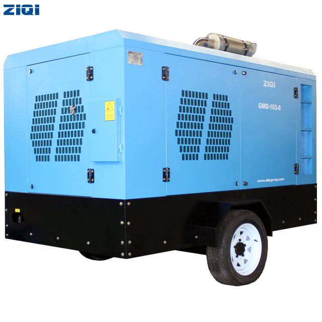 8bar Portable diesel air Compressor High Quality
