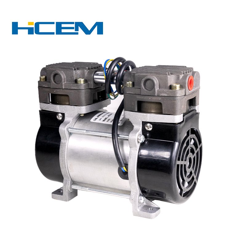HCEM HC100D Mini Portable Motor air Compressor 12V 230W Brushless Electric Oil Free air Compressor Solar air Compressor