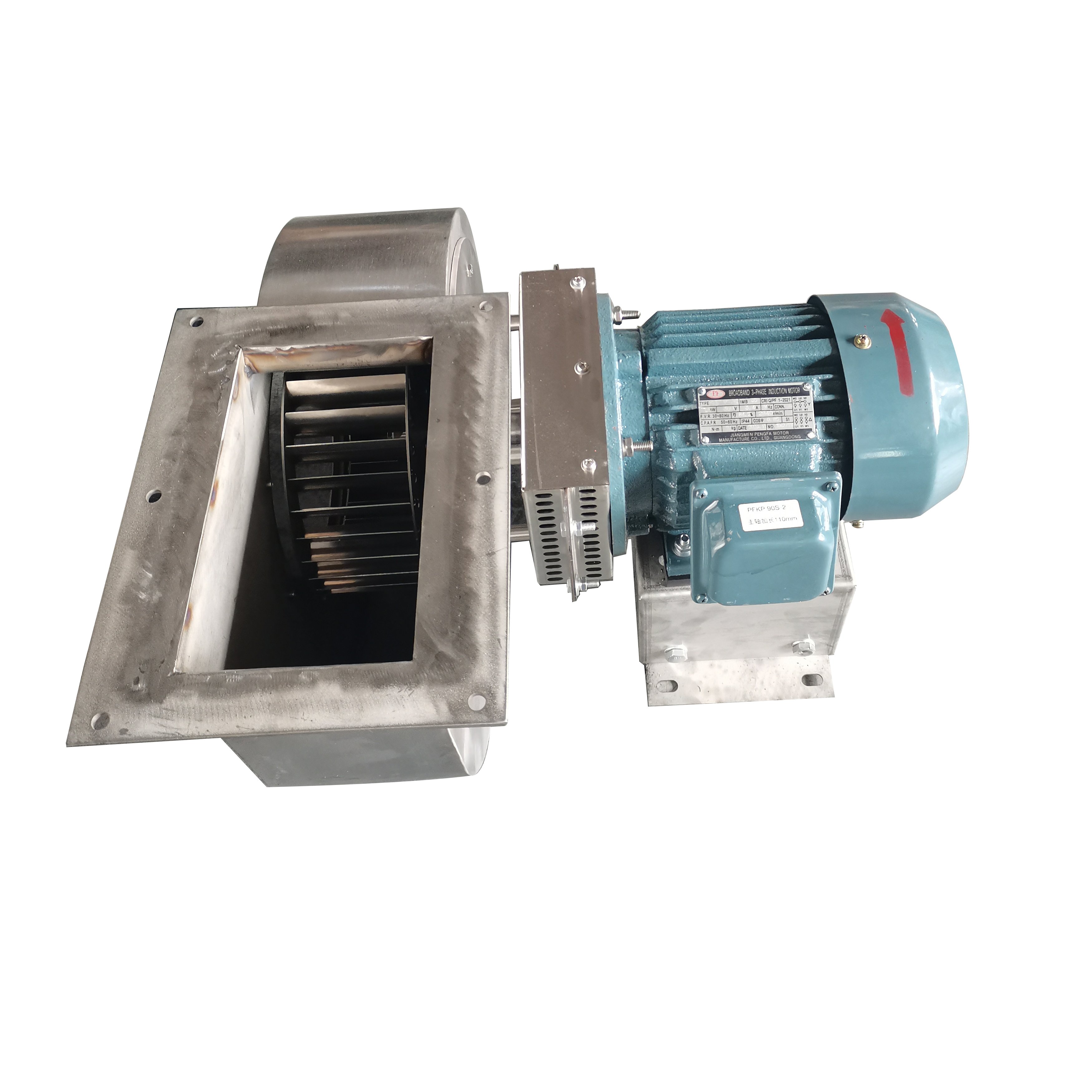 High Pressure Centrifugal Fan: 133mm-500mm 230V-380V 180-3KW Small High Temperature Resistant EC Cooling Fan