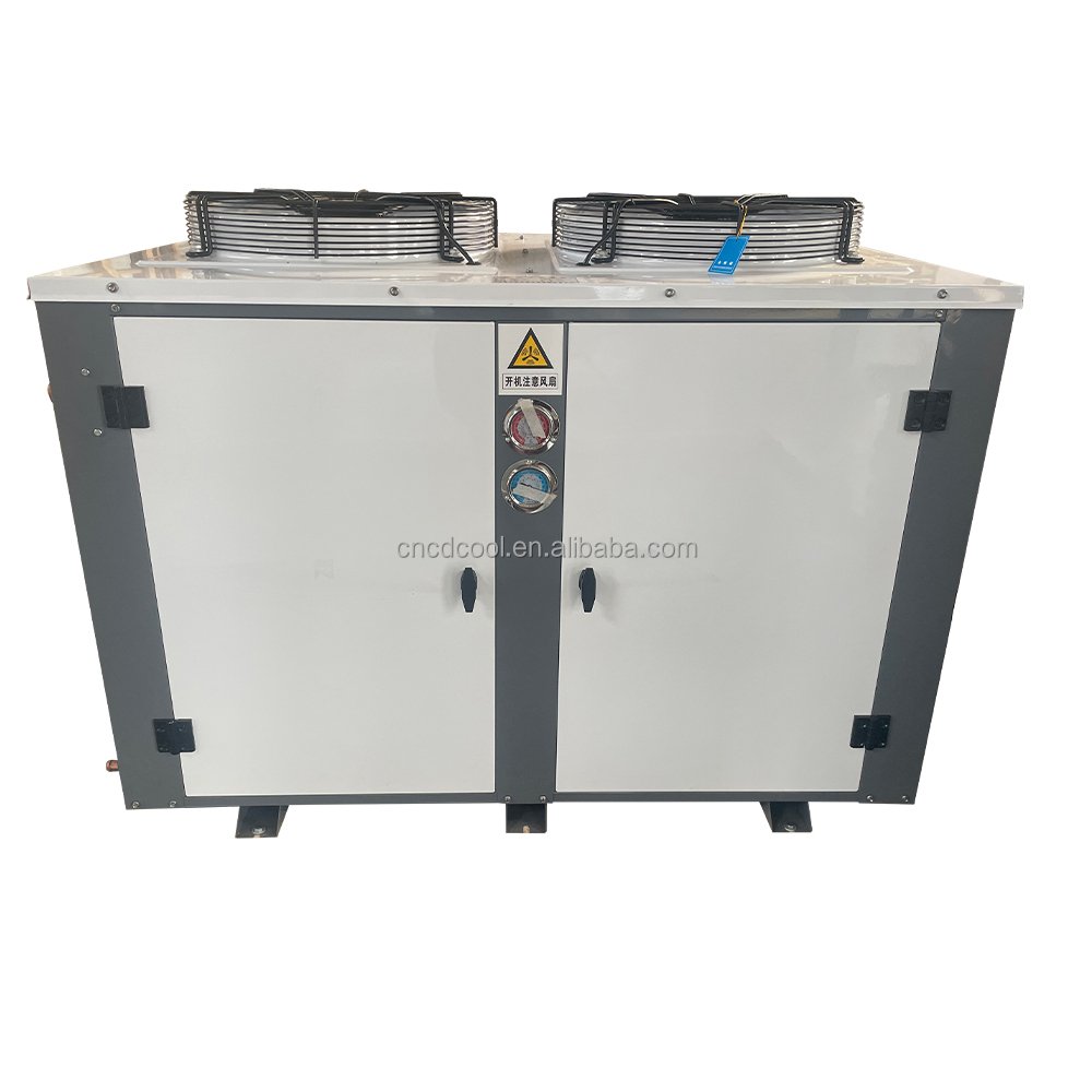 Freezer Box Type Air Handler Contained Condenser Unit Refrigeration Condensing Unit with Compressor for Chiller Cold Room