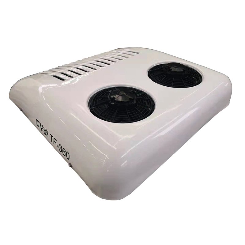 TrustHT Top Mouted Air Conditioning Condenser TF360 12V/24V Roof Top Small Cooling Refrigeration Unit Transport Freezer System