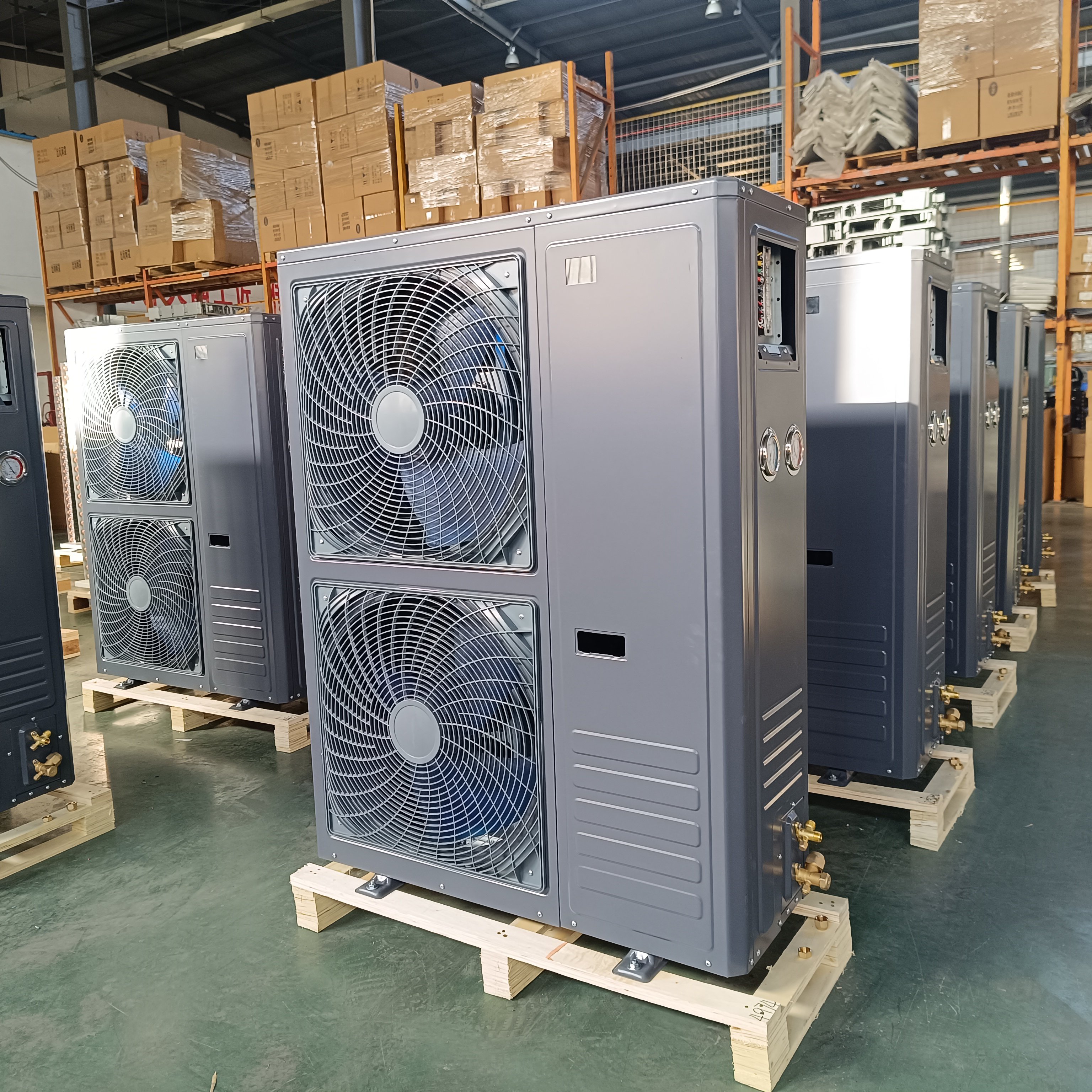 Beautiful Appearance Copeland Condensing Unit Energy-Saving Long-Lasting Air-Cooled Refrigerators for Fruit Vegetables New Pump