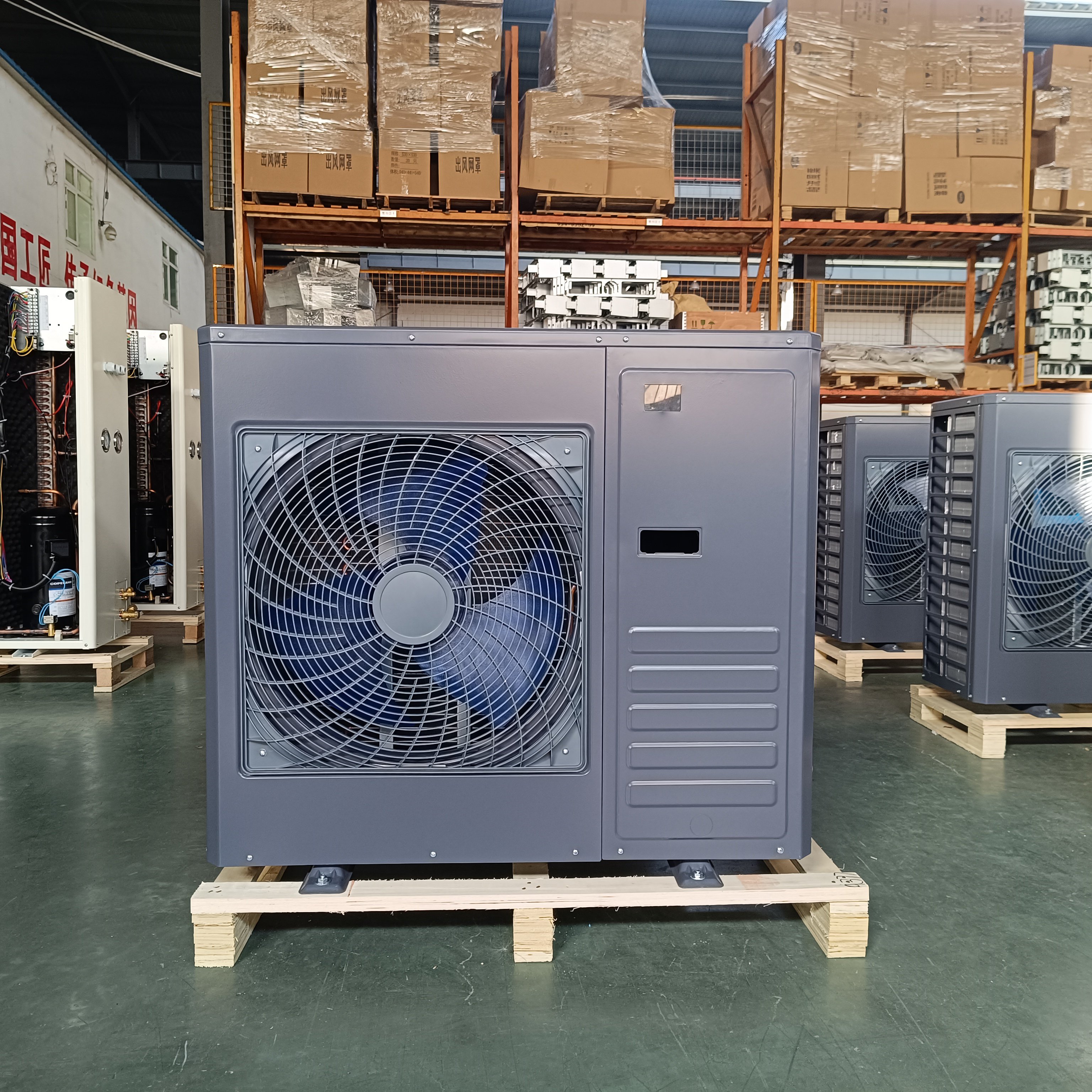Beautiful Appearance Copeland Condensing Unit Energy-Saving Long-Lasting Air-Cooled Refrigerators for Fruit Vegetables New Pump