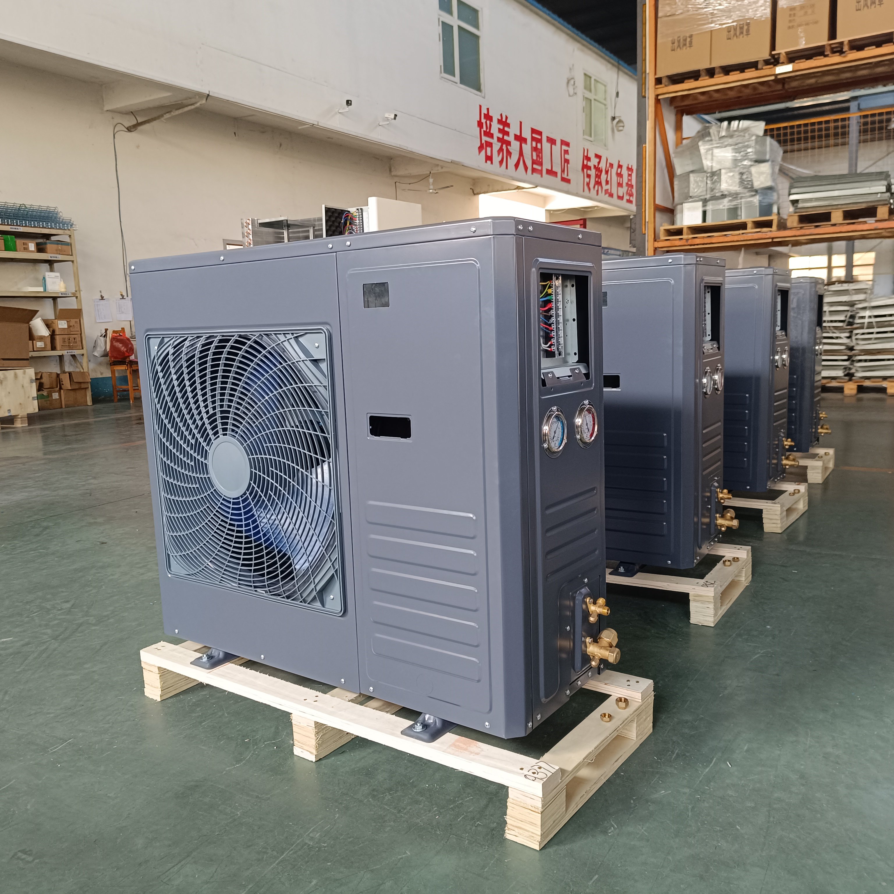 Beautiful Appearance Copeland Condensing Unit Energy-Saving Long-Lasting Air-Cooled Refrigerators for Fruit Vegetables New Pump