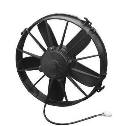 Replace SPAL 12 Inch 24V Condenser Fan for Bus air Cooling System
