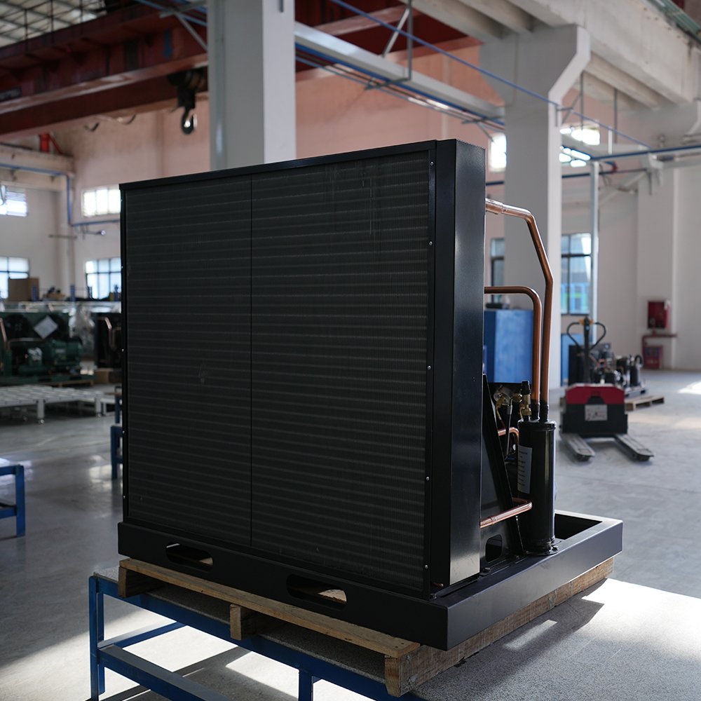 4hp Condensing Unit Small Cold Room Refrigeration Unit Cold Room System Scroll Air-cooled Condensing Units