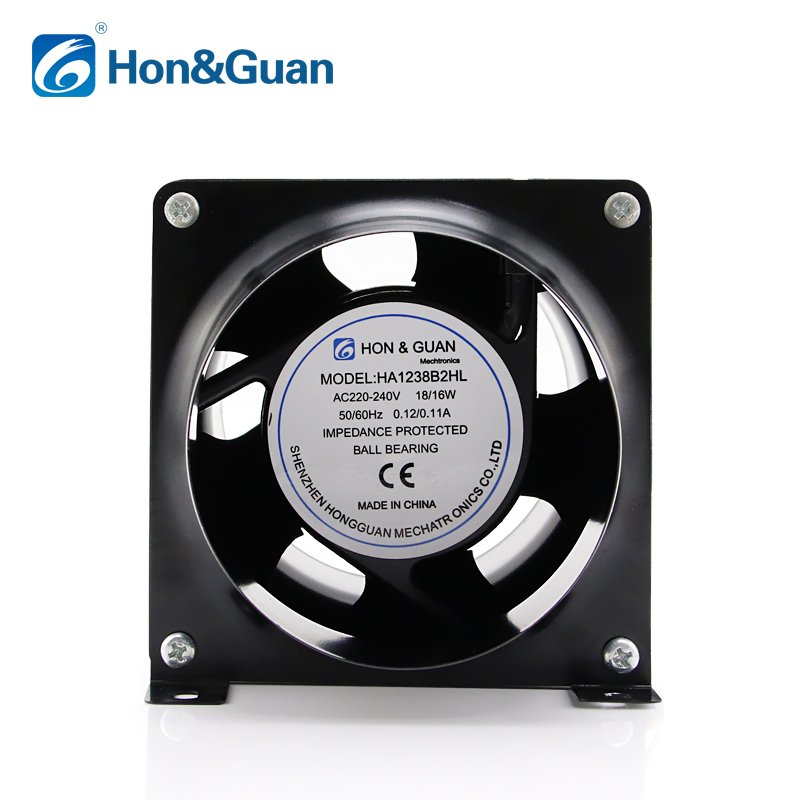 Best Selling 120Mm*120Mm*38Mm 220V Waterproof Axial Blower Simple Installation Ball Bearing Silent Cooling Fan