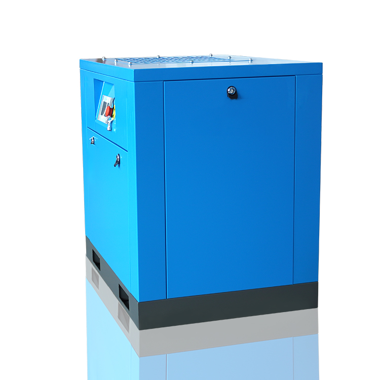 Low Noise 1.1m3/min Compressor De Ar 7.5kw 10hp Rotary Stationary Screw air Compressor for Industrial Use