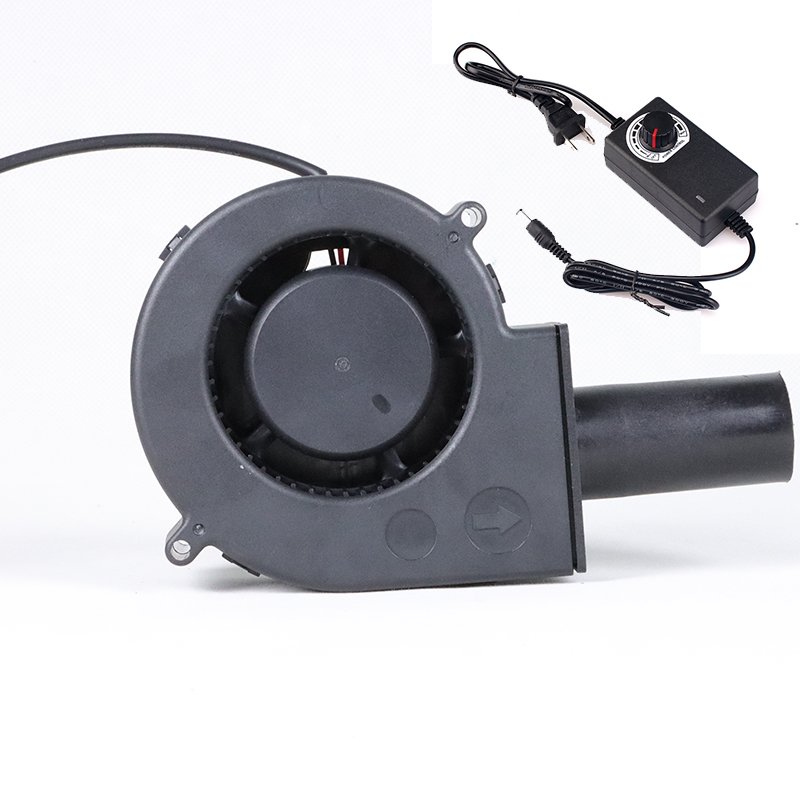 5v 12v 9733 Blower Centrifugal Fan NMB Ball Beari Ng 4 Inch 97mm X 33mm Min Air Turbo Blower With Variable Speed Controller