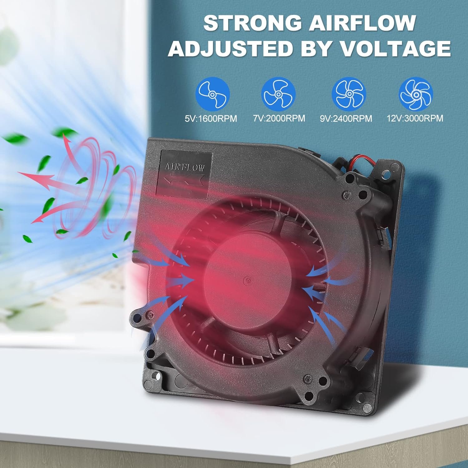 12CM Turbo Blower Cooling Fans 12032 24V 0.70A Centrifugal Fans