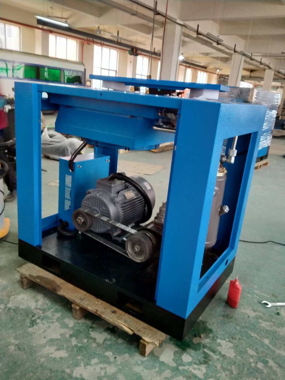 Low Noise 1.1m3/min Compressor De Ar 7.5kw 10hp 220v/380v/440v/600v Belt Drive Air Compressor for Industrial Work