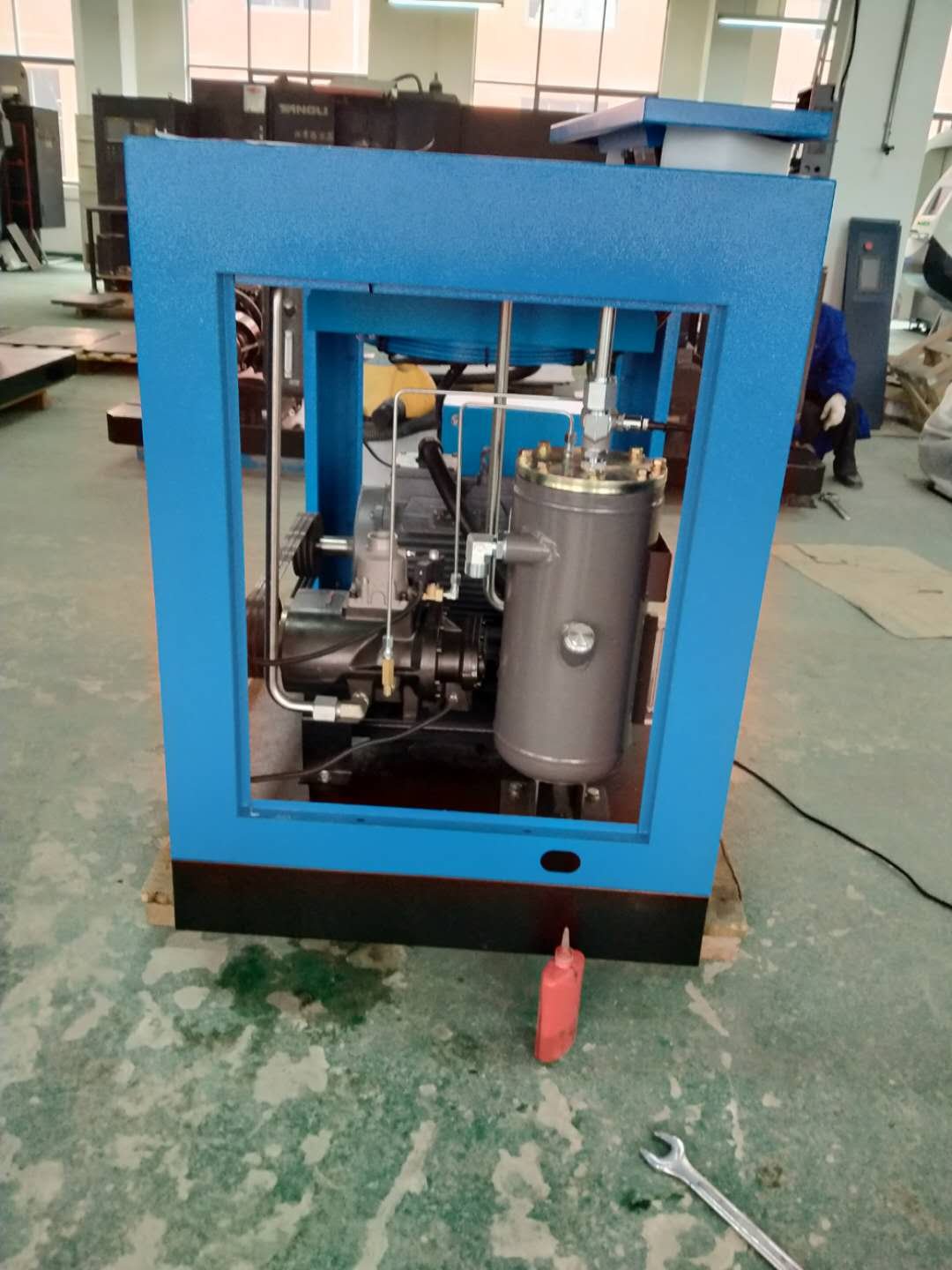 Low Noise 1.1m3/min Compressor De Ar 7.5kw 10hp 220v/380v/440v/600v Belt Drive Air Compressor for Industrial Work