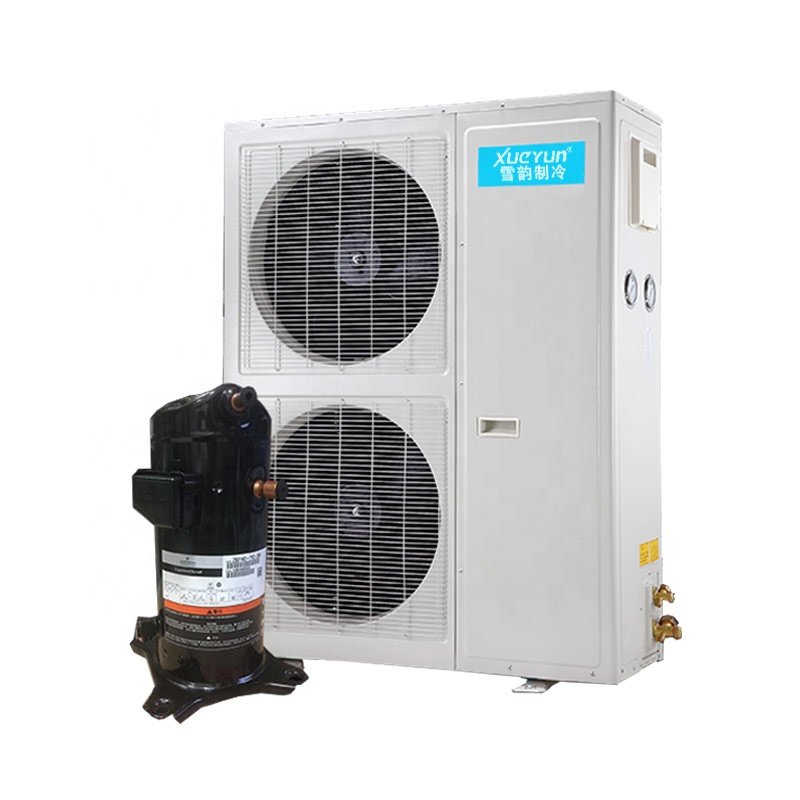 4hp 5hp 6hp Small Middle Temperature Outdoor Air Cooled Refrigeration Condensing Unit with Secco Compressor for Cold Room