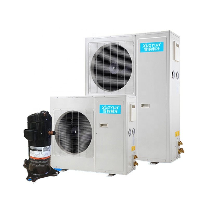 4hp 5hp 6hp Small Middle Temperature Outdoor Air Cooled Refrigeration Condensing Unit with Secco Compressor for Cold Room