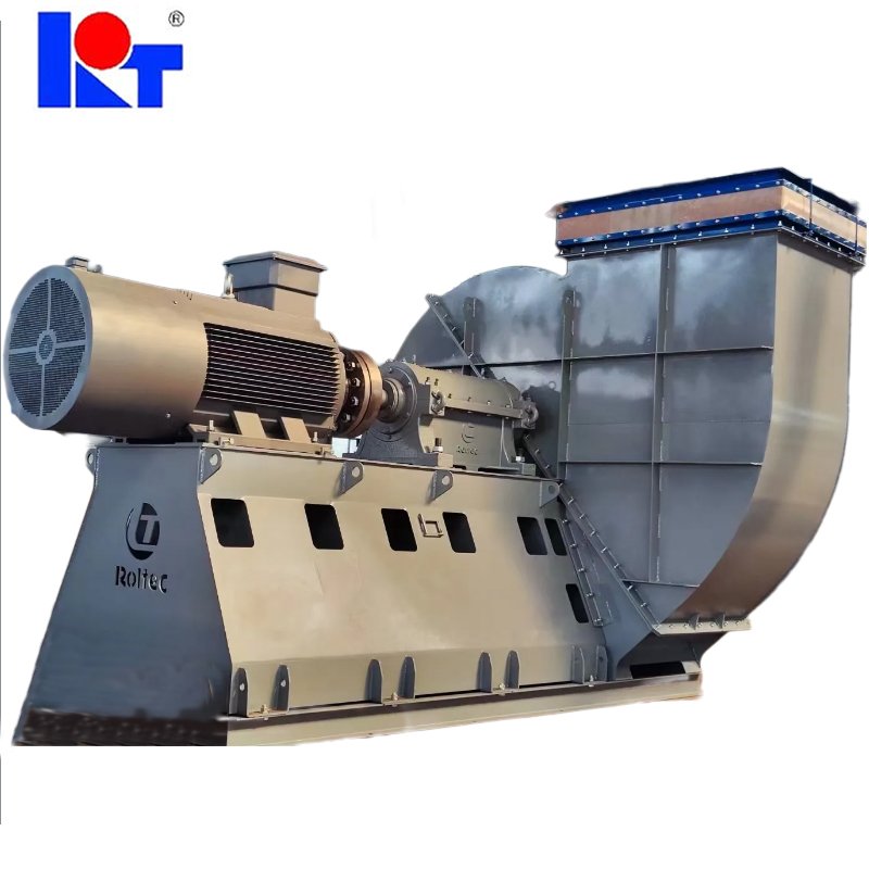 Industrial High Speed Low Noise High Temperature Resistant Customized Rotech Large Scale Centrifugal Blower Fan for Ventilation