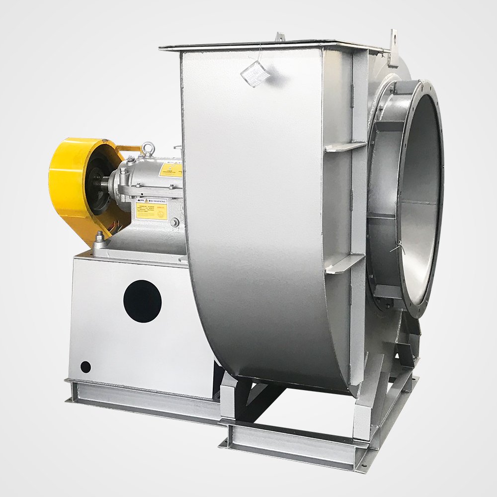 55kw 75 hp Electric Motor Carbon Steel Industrial Kilns 8000 Cfm Centrifugal Blower Fan