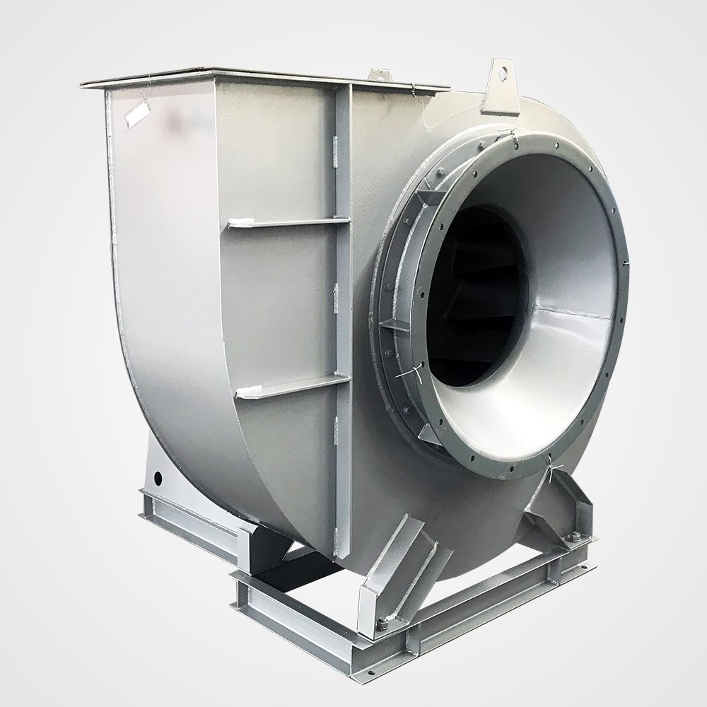 55kw 75 hp Electric Motor Carbon Steel Industrial Kilns 8000 Cfm Centrifugal Blower Fan