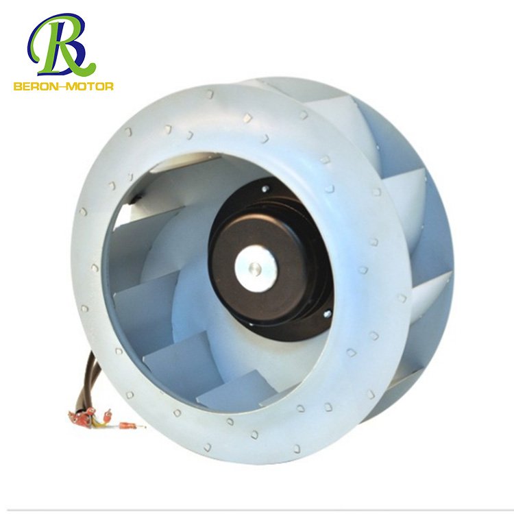 175mm Capacitor External Rotor Motor Ip44 Backward Curved Industrial Ac Impeller Centrifugal Fan Blower for Hvac System