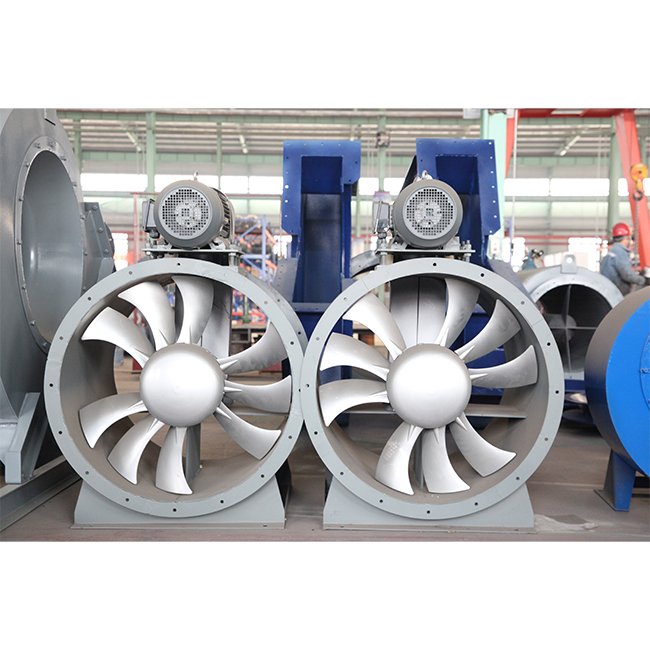 Industrial Stainless Steel Blades Axial Fan Blower Anti-explosion Anti-corrosion High Temperature Resistance AC Cooler