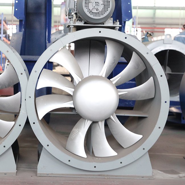 Industrial Stainless Steel Blades Axial Fan Blower Anti-explosion Anti-corrosion High Temperature Resistance AC Cooler