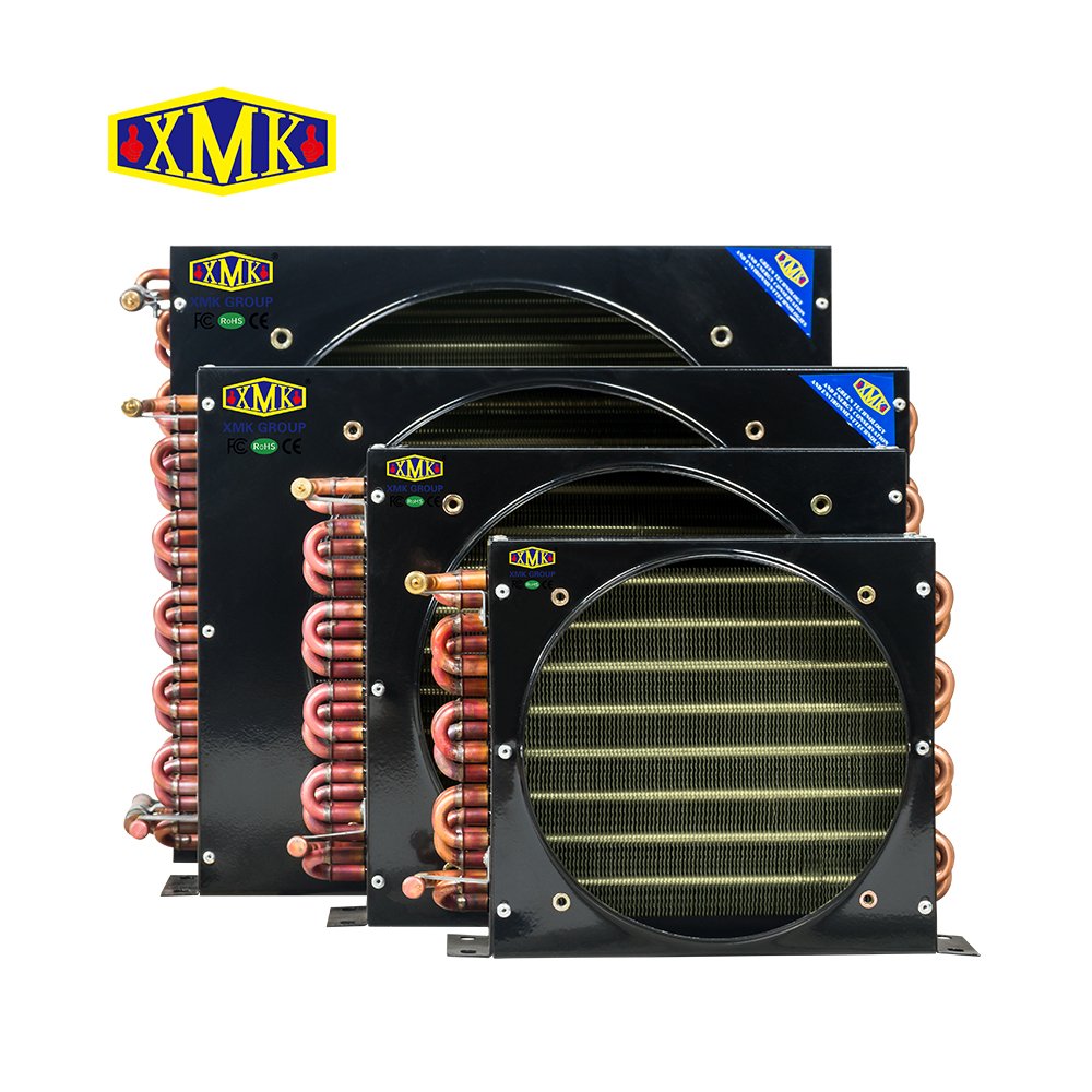 1.5HP 2HP 2.5HP 3HP 4HP 5HP 6HP air Cold Copper Tube Fin Condenser Coil air Condenser