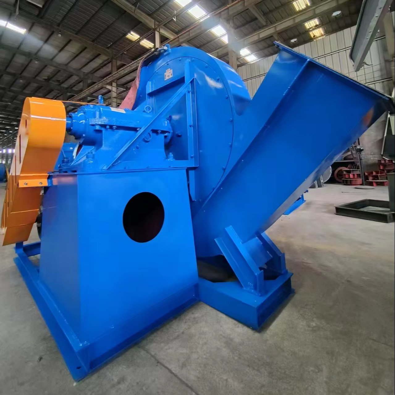 Electric Industrial High Pressure Centrifugal Air Blower Fan Ventilator Belt Shaft Motor