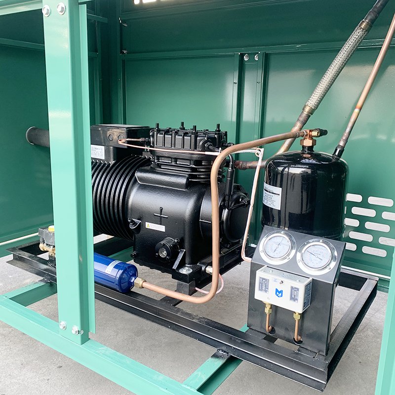 Box Type Air Cooled Refrigeration Rreezer Condensing Unit Cold Room Condenser Customization Condensing Unit
