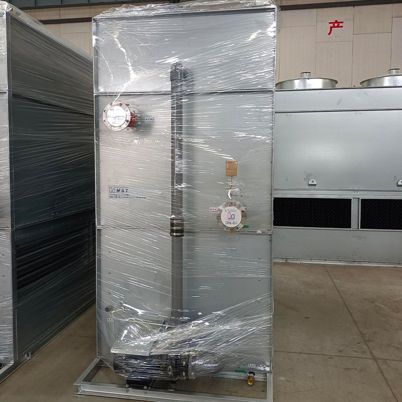 New 10 Ton Closed Counter Flow Water Cooling Towers Economical Evaporative Condenser Efficient Motor Fan Pump Made Durable Metal