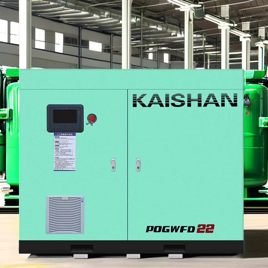 Kaishan Oil Free Variable Speed Screw Air Compressor for Medical 22kw/30hp