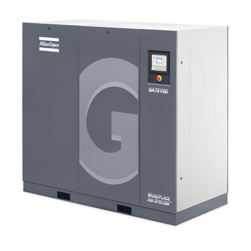 Original Ga7vsd Ga75 7.5kw Pm 75kw 100hp Vsd Atlas Copco Screw air Compressor